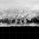 Updated map of Pluto showing the far side (the region blow the white line). Areas in black could not be imaged by New Horizons.